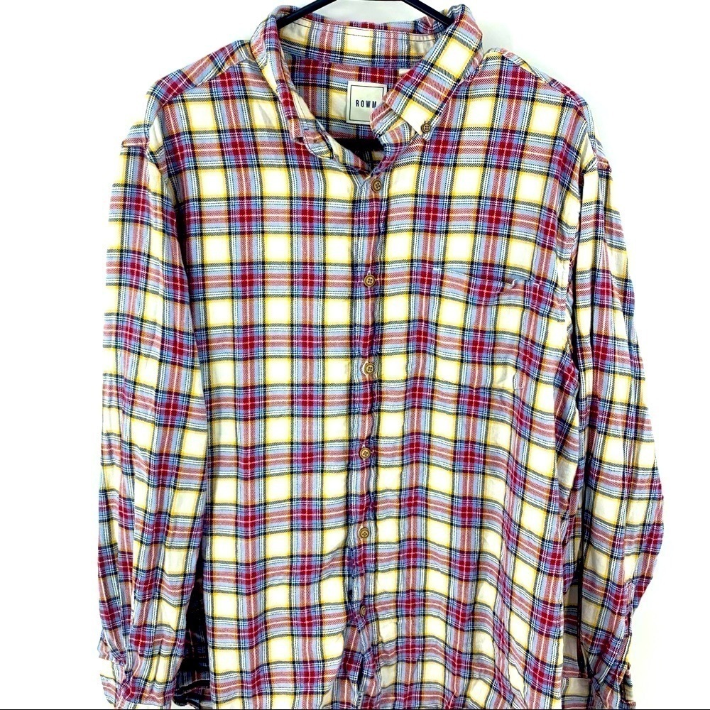 Rowm Longsleeve flannel‎ Shirt